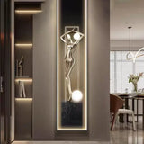 Modern Art Living Room Abstract Character Mural Lamp