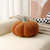 Luxury Fall Pumpkin Pillow Knit Thanksgiving Accent Cushion