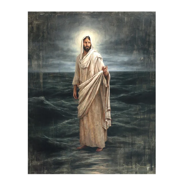 Birth of Jesus Christ Wall Art Canvas Painting