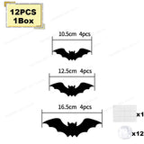 Creepy Bat Night Light LED Projector for Home Spooky Nights