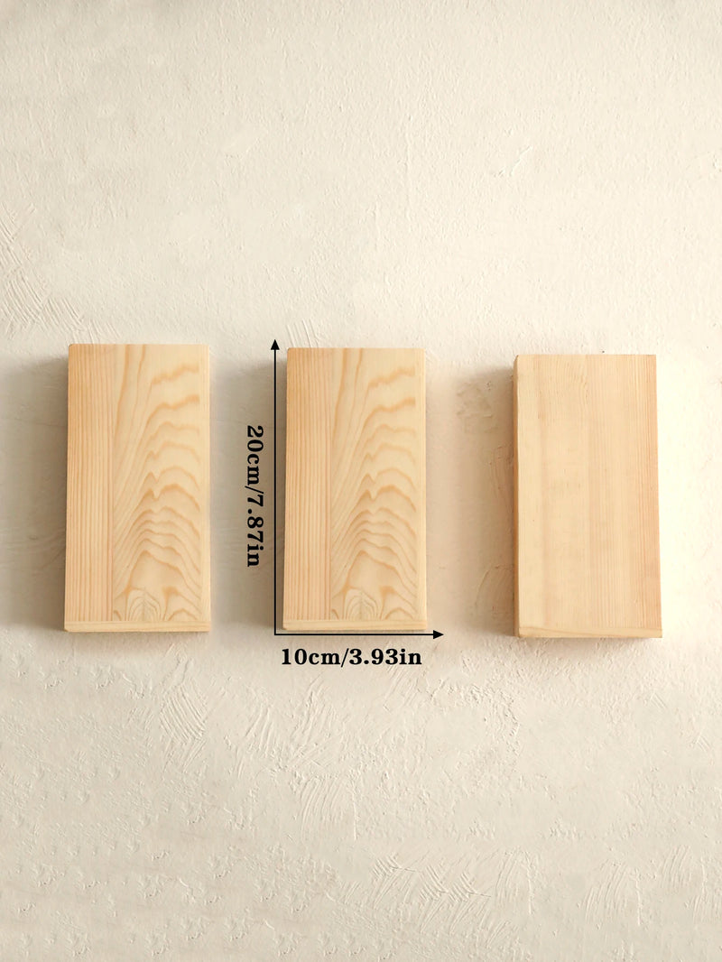 Rustic Wall Mounted Vases | Minimalist Wooden Flower Holders for Modern Farmhouse Decor