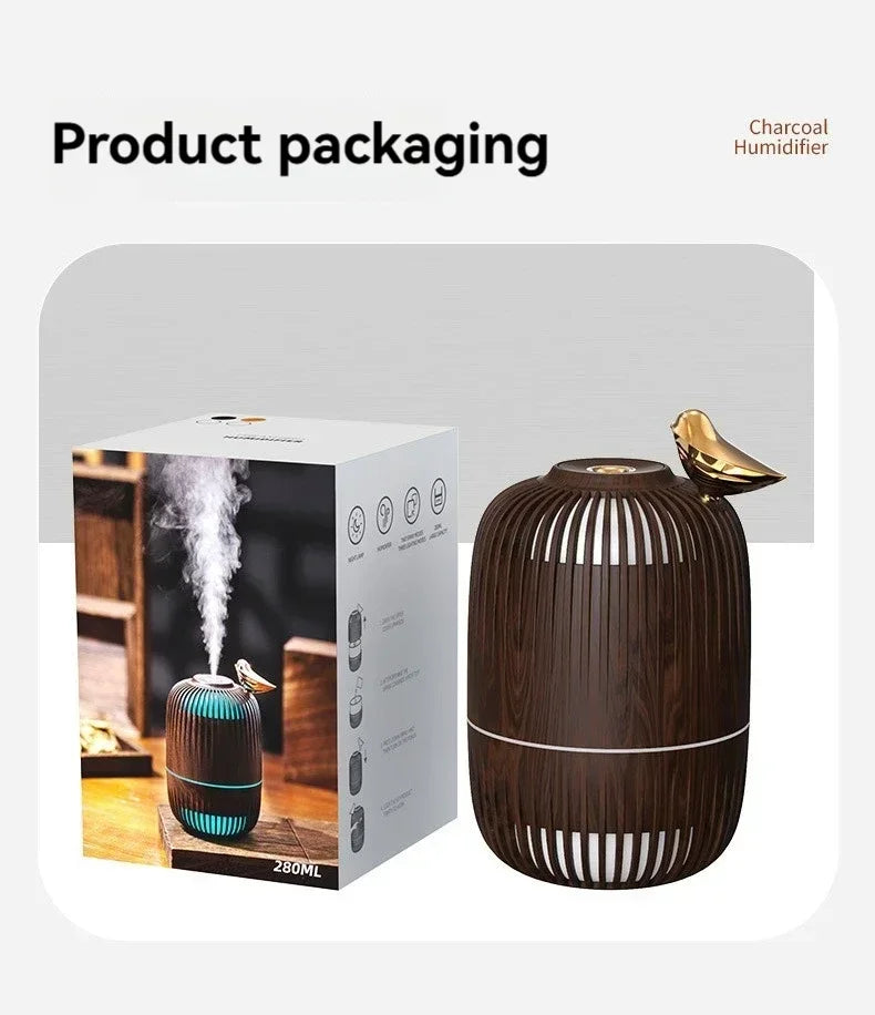 Dreamy Dreambird Humidifier – Silent USB Mist Maker