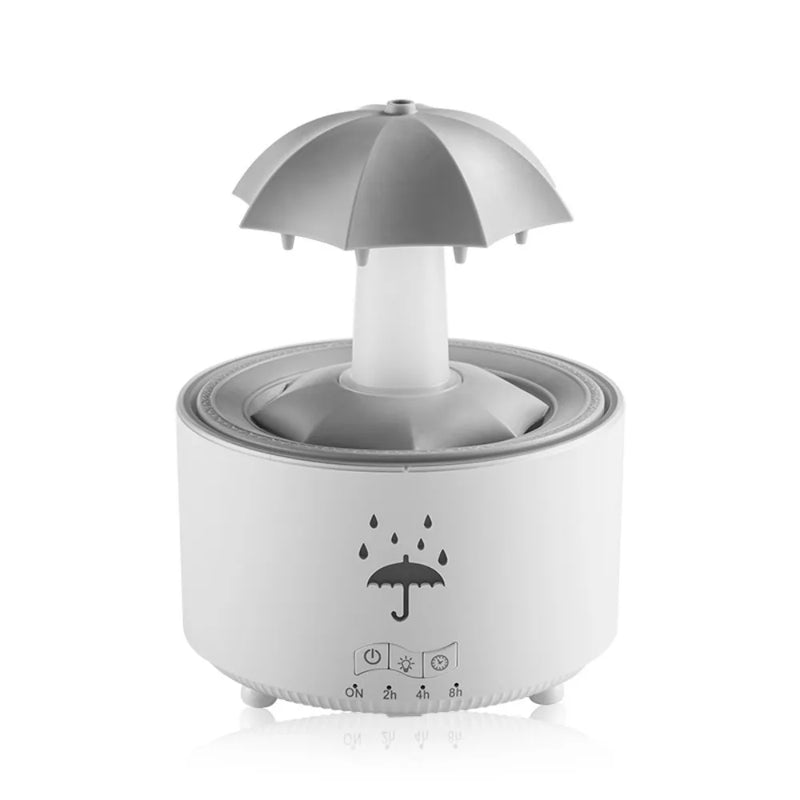 Rotating Umbrella Humidifier Water Drop Mute Air Desktop