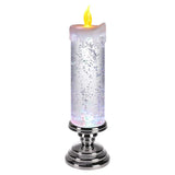 LED Candle Lights for Home Glitter Swirl Color Changing