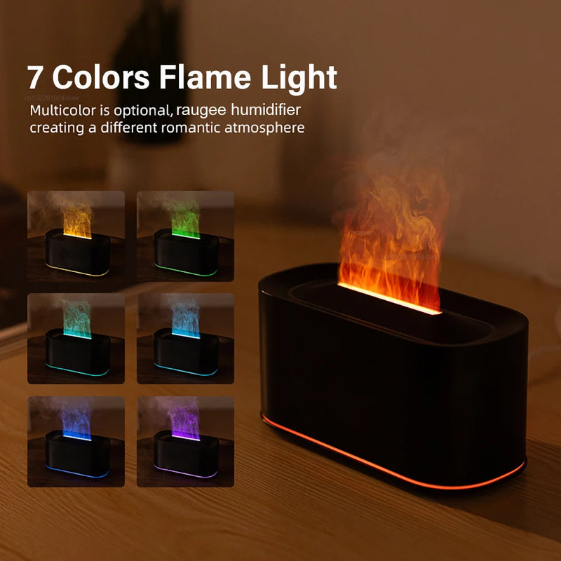 Flame Effect Aroma Diffuser USB Aroma Diffuser for Home