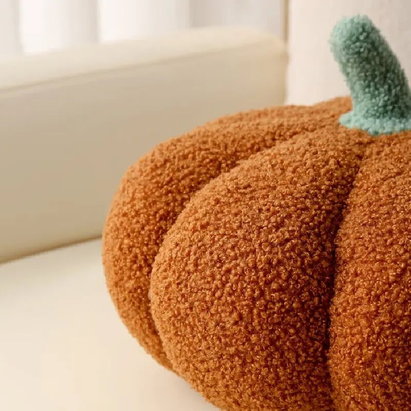 Luxury Fall Pumpkin Pillow Knit Thanksgiving Accent Cushion