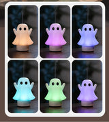 Cute Ghost Ultrasonic Air Humidifier with 7-Color LED