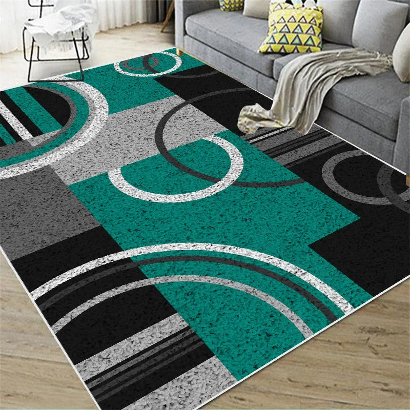 Flannel Plush Area Rug Living Room Luxury Soft Floor Mat