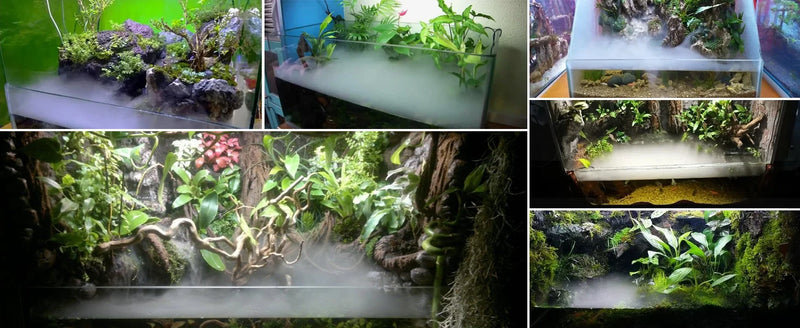 Halloween Mist Maker LED Fogger for Spooky Decorations