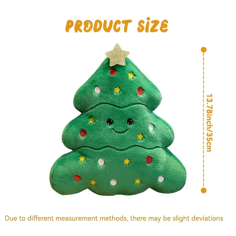 Christmas & New Year's Festive Plush Pillow