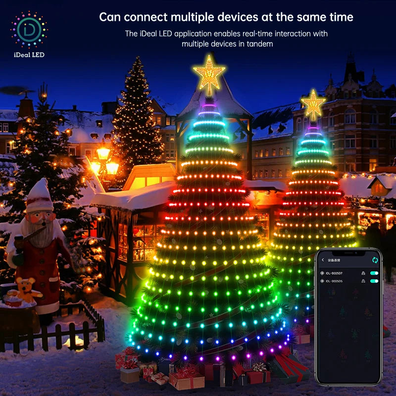 Smart LED Christmas Tree Lights