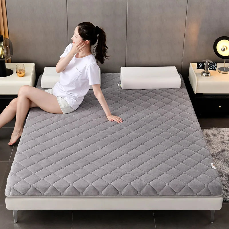 Portable Memory Foam Mattress Topper for Dorms and Rentals