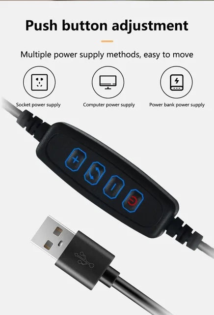 Dimmable LED Desk Lamp Modern Touch Control Table Light