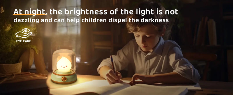 Flameless LED Candle USB Rechargeable Night Light