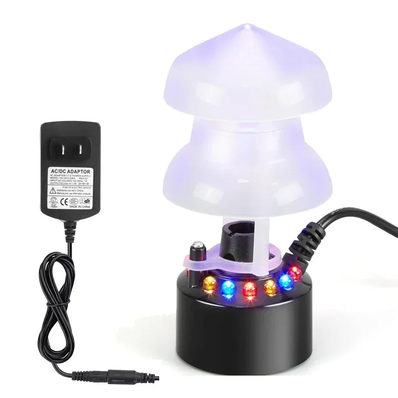 Halloween Mist Maker LED Fogger for Spooky Decorations