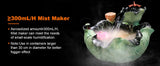Halloween Mist Maker LED Fogger for Spooky Decorations