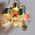 Christmas Decoration Lights String Led Lights Santa Claus Snowman