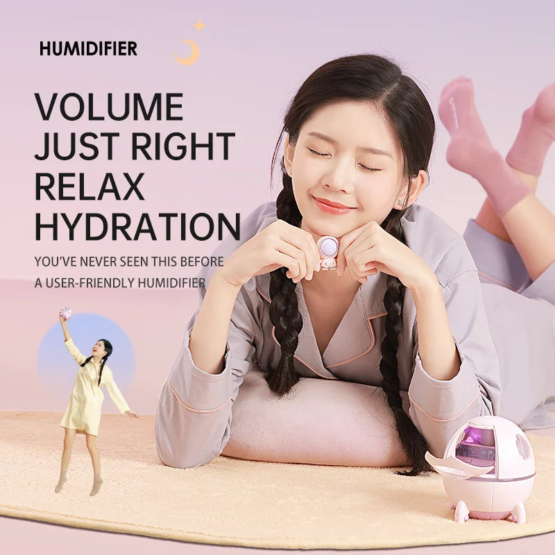Ultrasonic Astronaut Diffuser | USB Mini Mist Humidifier