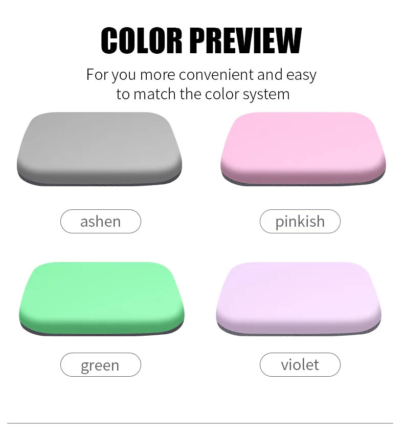 High‑Density Memory Foam Seat Cushion Ergonomic for Comfort