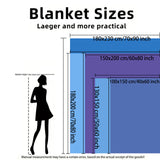 Cozy Harvest Moon Blanket with Ghost and Pumpkin Cushion