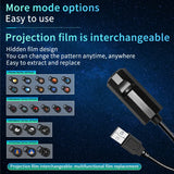 USB Mood Light Projector for Bedroom or Home Moon Lamp