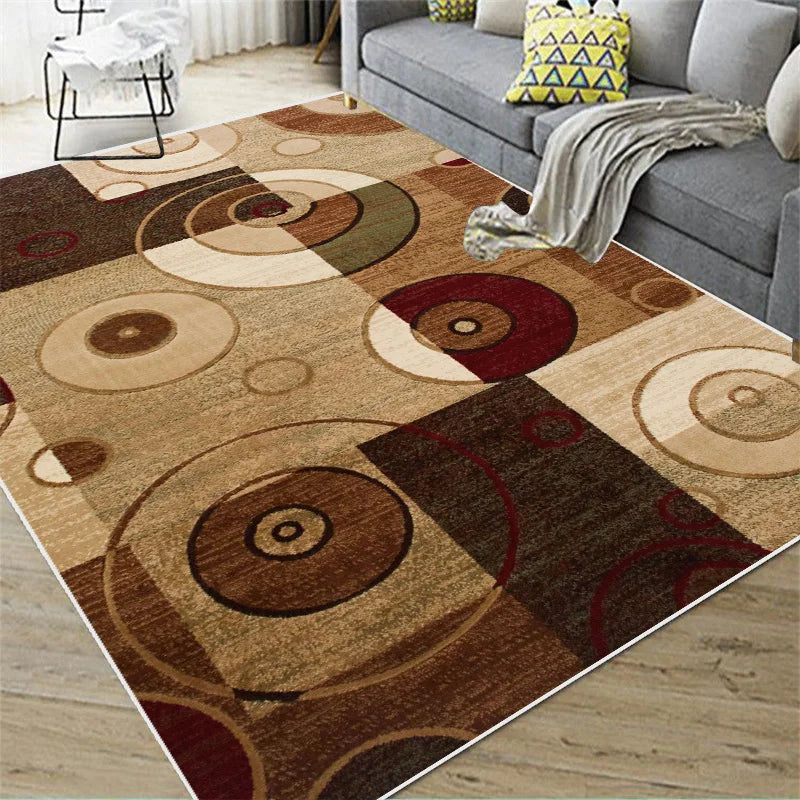 Flannel Plush Area Rug Living Room Luxury Soft Floor Mat