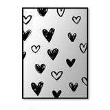 Nordic Abstract Canvas – Framed Modern Wall Art for Creative Interiors