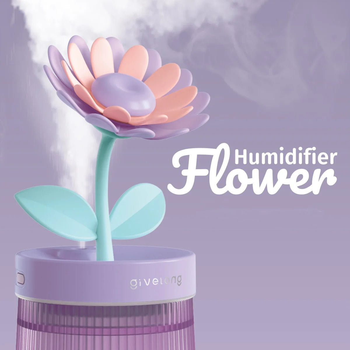 Ultrasonic USB-Powered Mist Humidifier with Aroma Diffuser