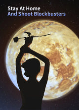 Rotating LED Halloween Night Light for Bedroom or Home