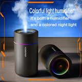 Portable Mini Humidifier | LED Cool Mist for Car & Desk