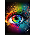 Abstract Eye Canvas Art – HD Print Poster for Modern Interiors