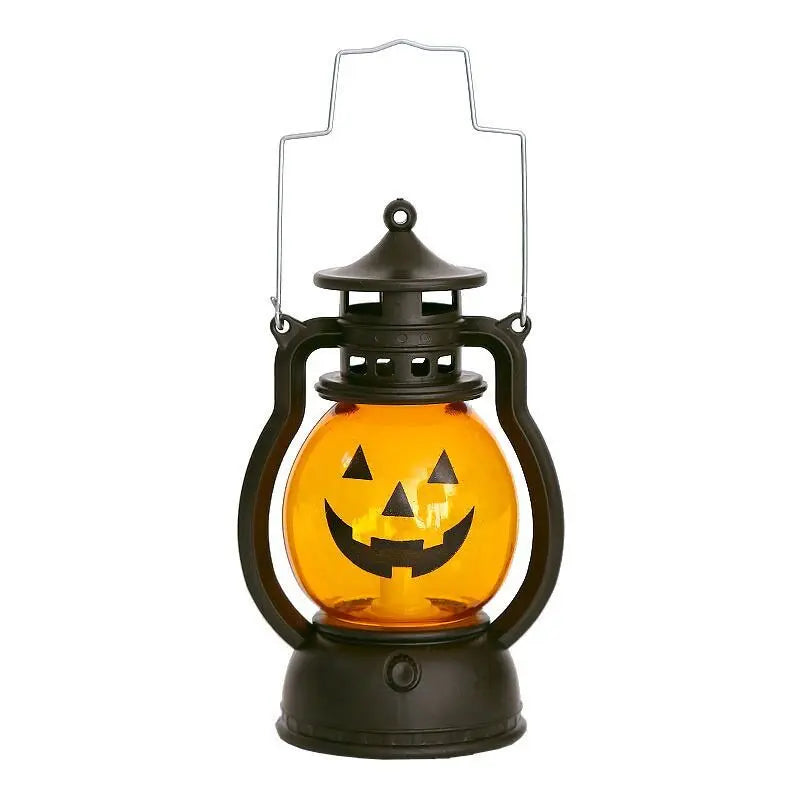 Halloween Pumpkin Ghost Lamp LED DIY Spooky Decor