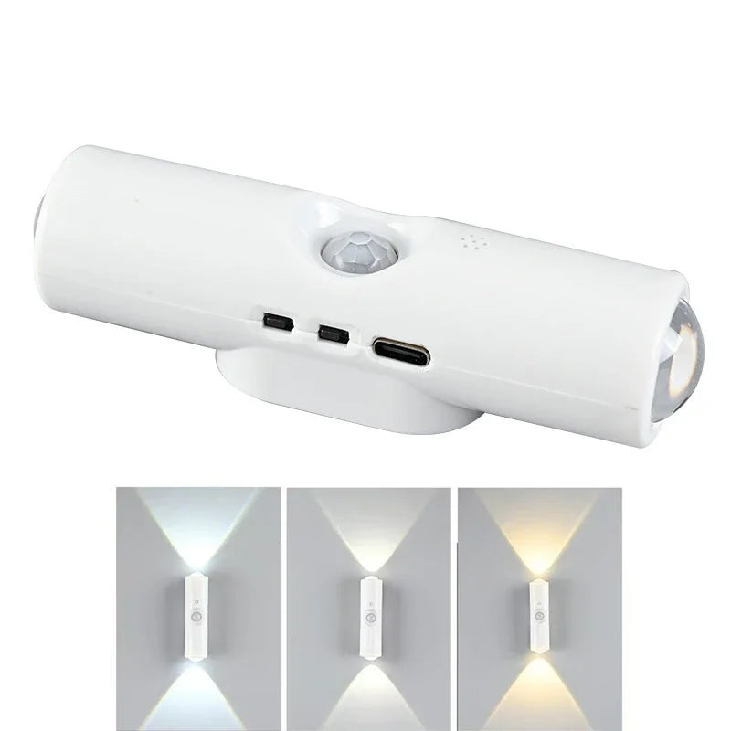 Motion Sensor LED Night Light RGB Magnetic Rechargeable