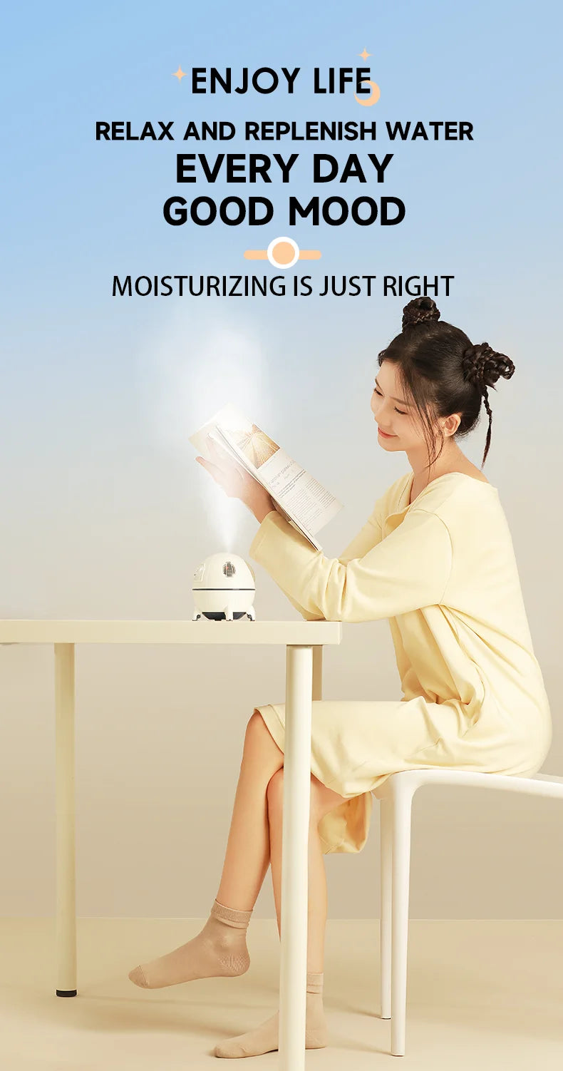 Ultrasonic Astronaut Diffuser | USB Mini Mist Humidifier