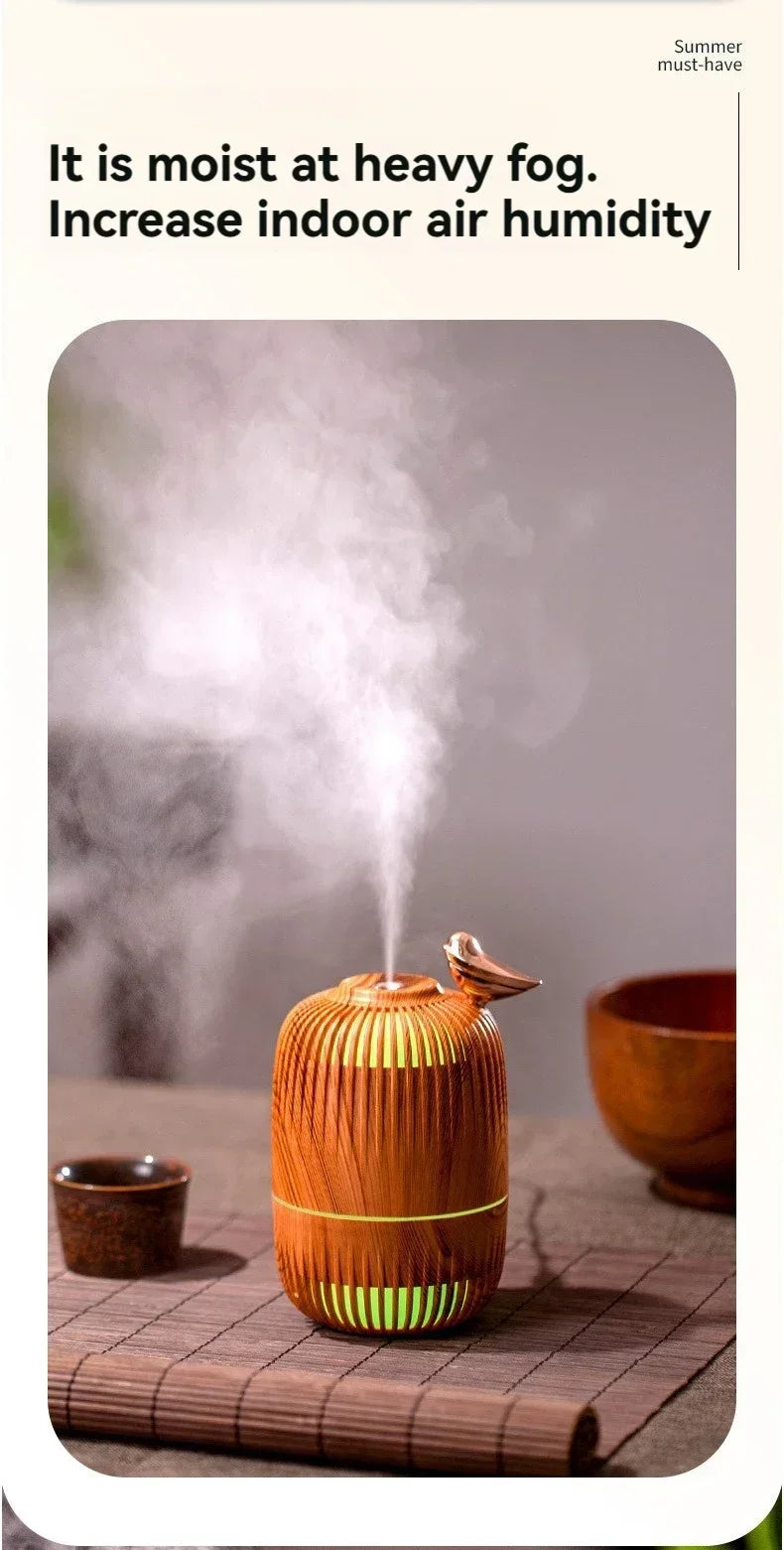 Dreamy Dreambird Humidifier – Silent USB Mist Maker