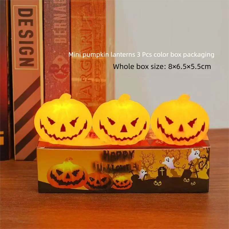 Halloween Pumpkin LED Lamp – Spooky Light for Home Décor