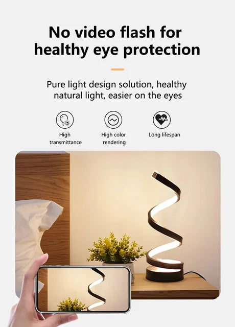 Dimmable LED Desk Lamp Modern Touch Control Table Light