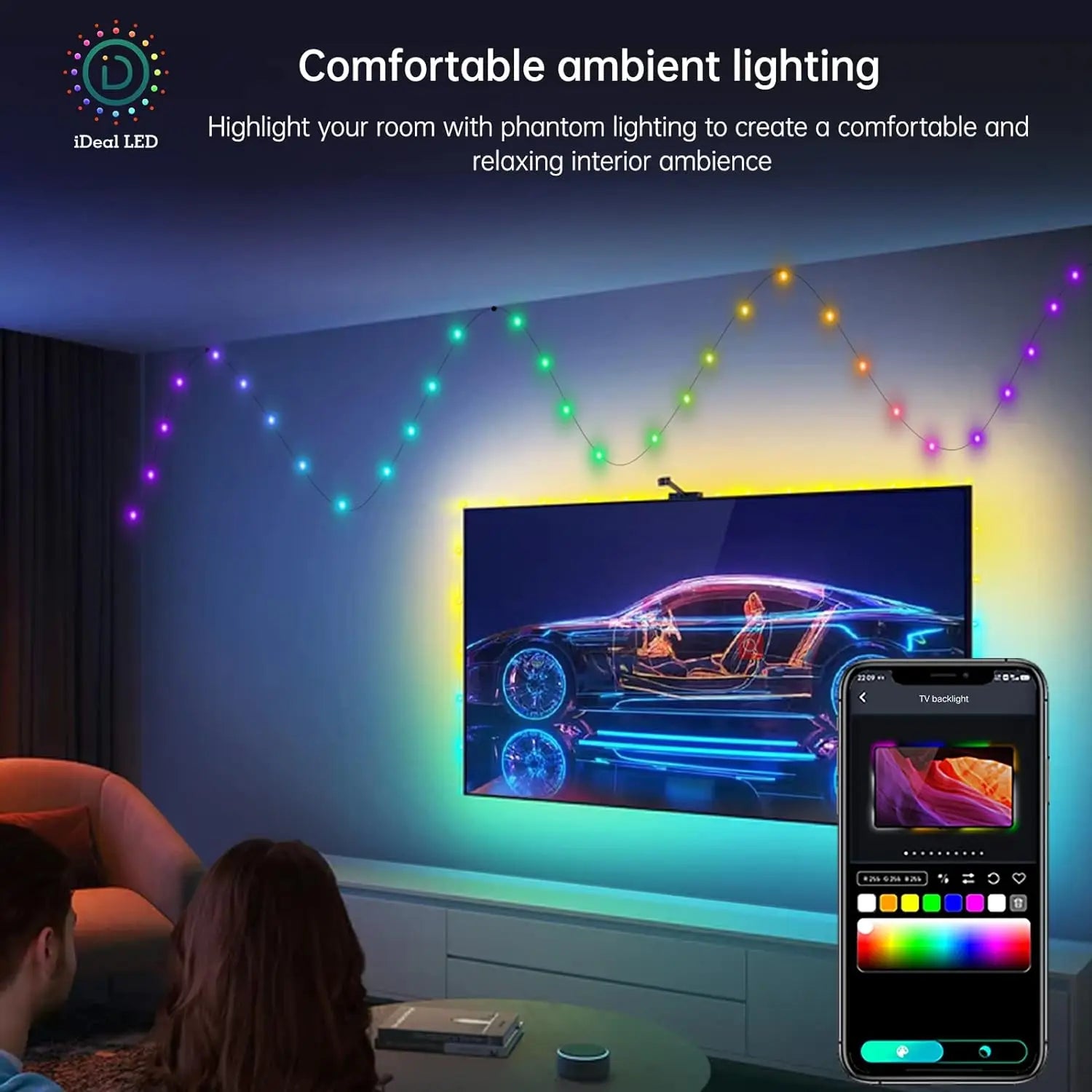 Smart  LED String Light  Multicolor Bluetooth Magic Musical