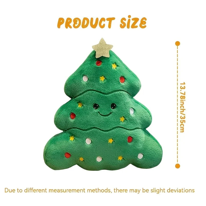 Christmas & New Year's Festive Plush Pillow