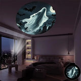 Rotating LED Halloween Night Light for Bedroom or Home