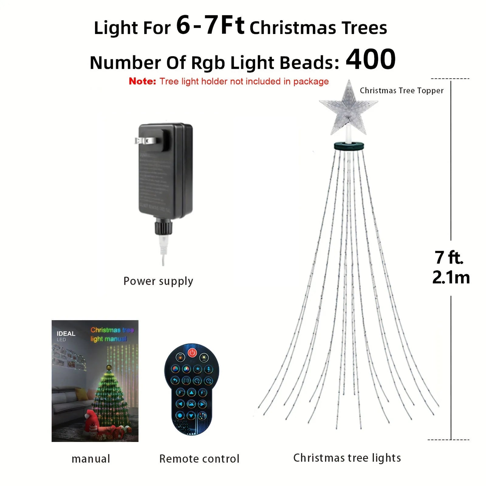 Smart LED Christmas Tree Lights