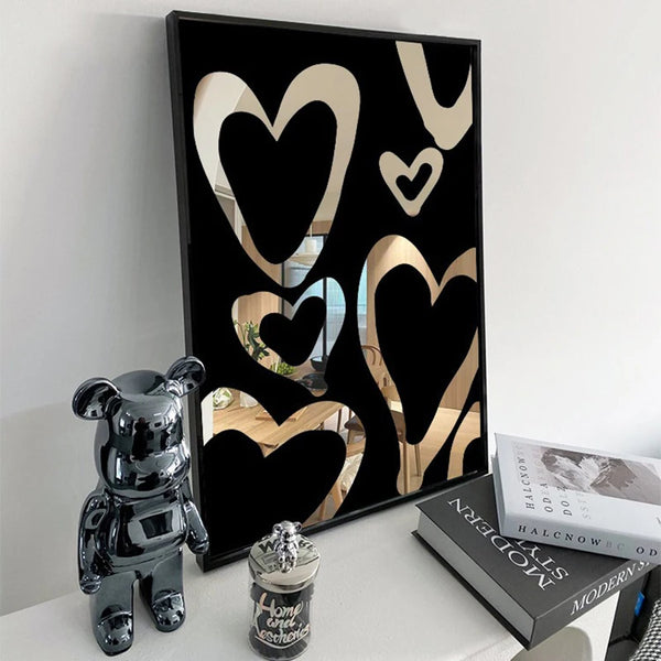 Nordic Abstract Canvas – Framed Modern Wall Art for Creative Interiors