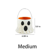 Spooky Chic Ghost Bucket | Resin Candy Bowl, Vase & Halloween Planter