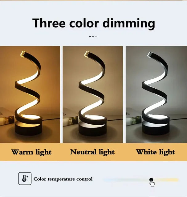 Dimmable LED Desk Lamp Modern Touch Control Table Light