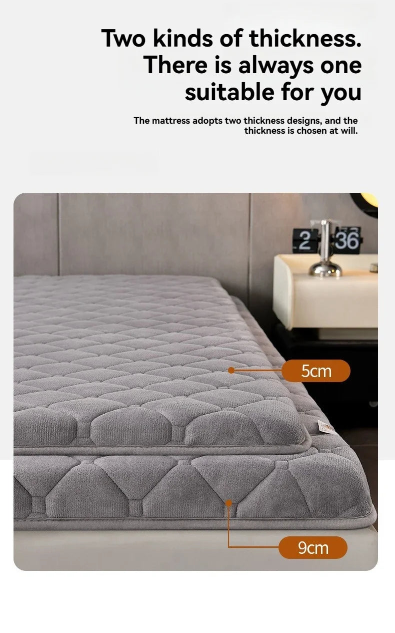 Portable Memory Foam Mattress Topper for Dorms and Rentals