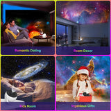 Bedroom Starry Night Projector 13-in-1 HD Galaxy Lamp
