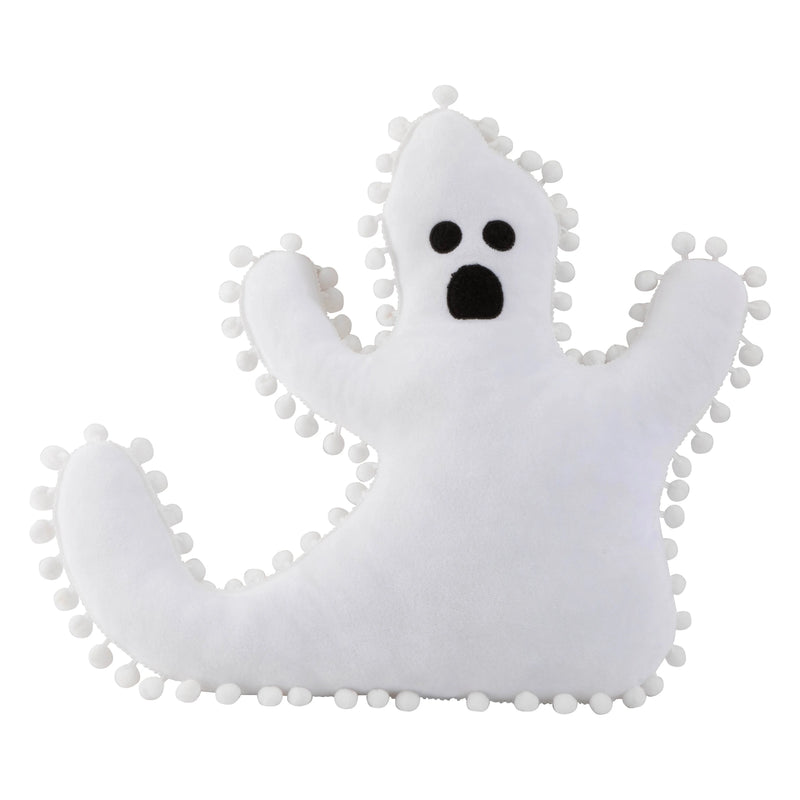 Halloween Ghost Pillow Plush Accent Cushion for Home