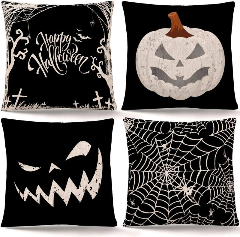 Fall Halloween Cushion Covers for Home Decor