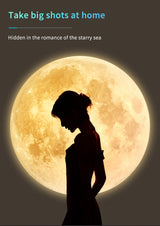 USB Mood Light Projector for Bedroom or Home Moon Lamp