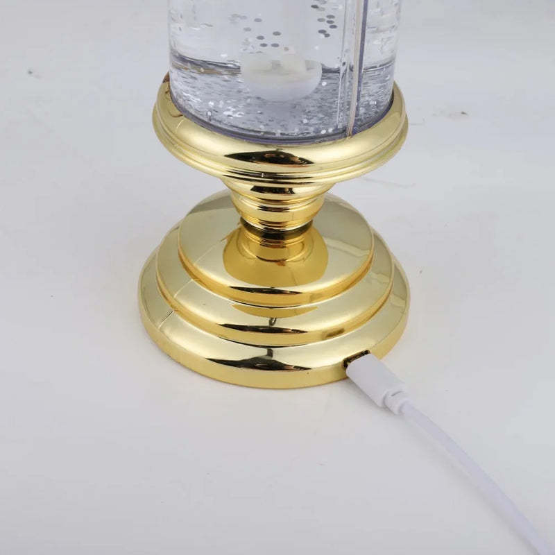 LED Candle Lights for Home Glitter Swirl Color Changing